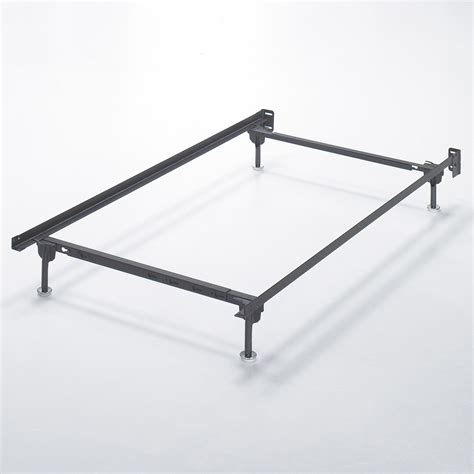 Twin Metal Bed Frame With Side Rails 